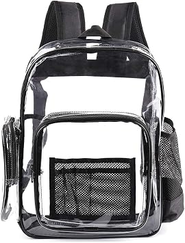 Amazon.com: Heavy Duty Clear Backpack 