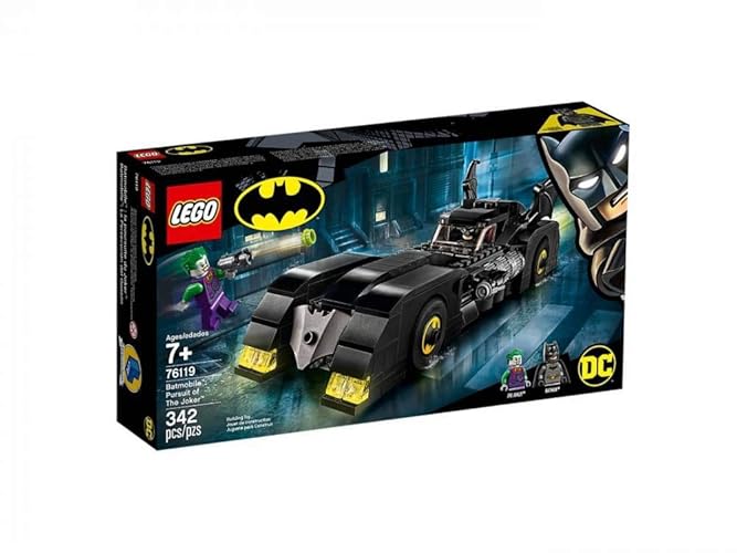 LEGO DC Batman Batmobile: Pursuit of The Joker 76119 Kit de Construcción (342 Piezas)