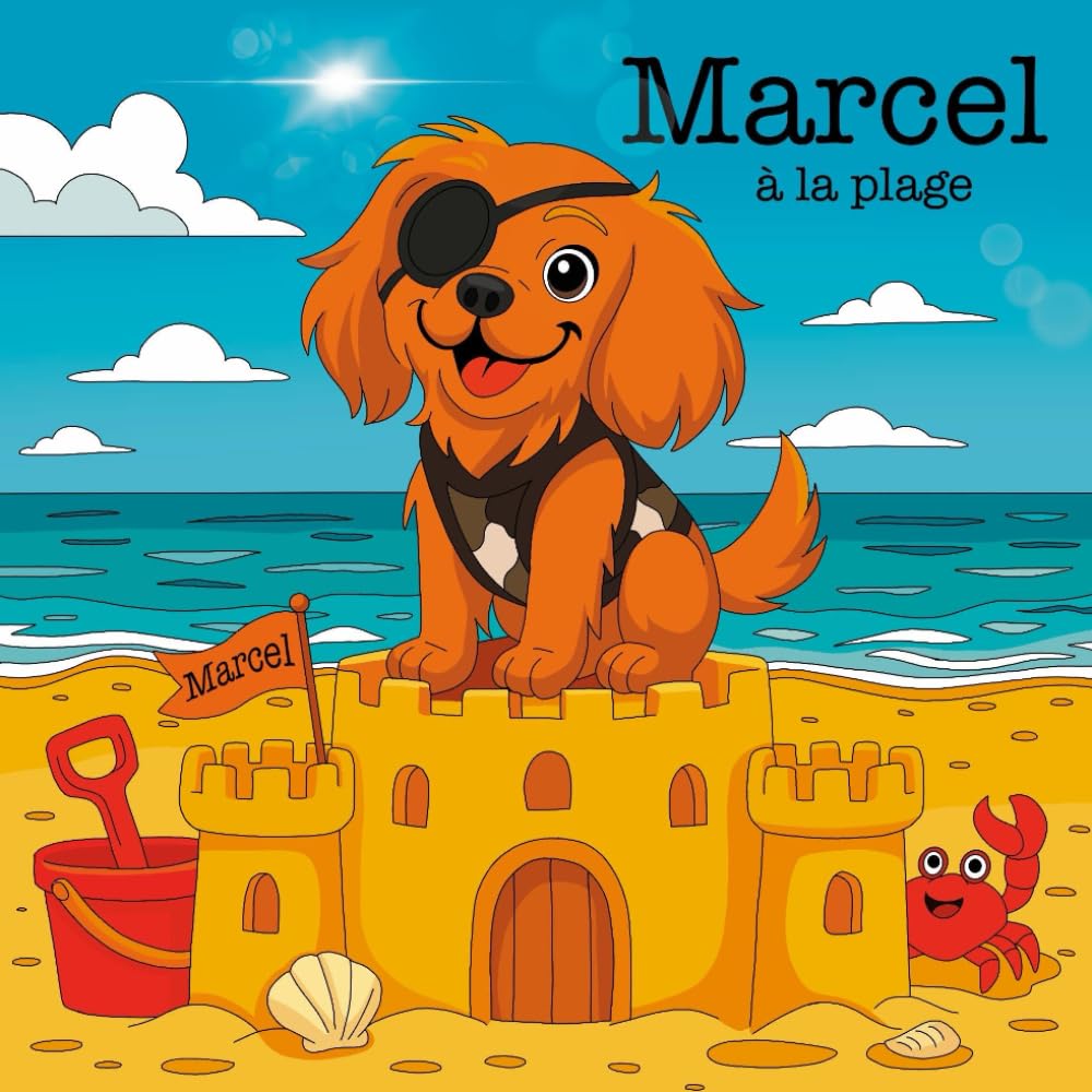 Marcel à la plage: Une histoire pour apprendre à aimer la différence.