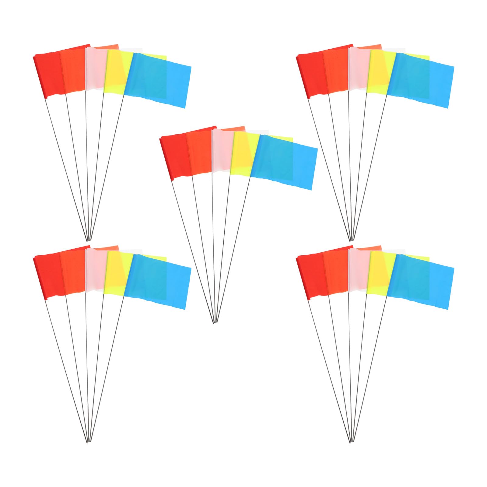Drapeaux de marquage pour pelouse Outanaya parfaits pour délimiter le jardin