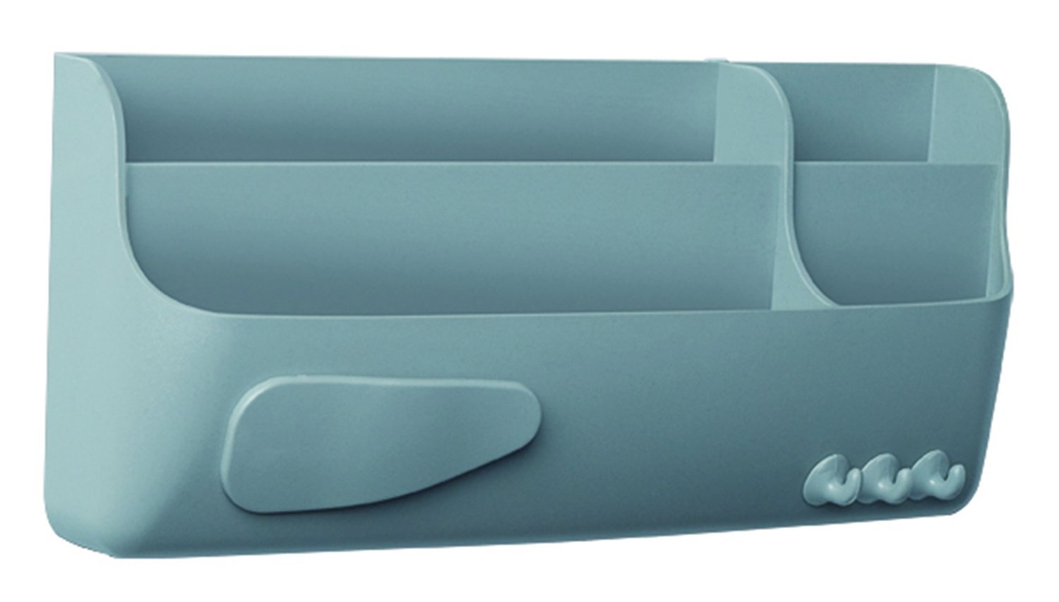 MASTERVISIONMagnetic Accessory Smart Storage Box, 3-7/8" x 9" x 2", Gray (SM010102)