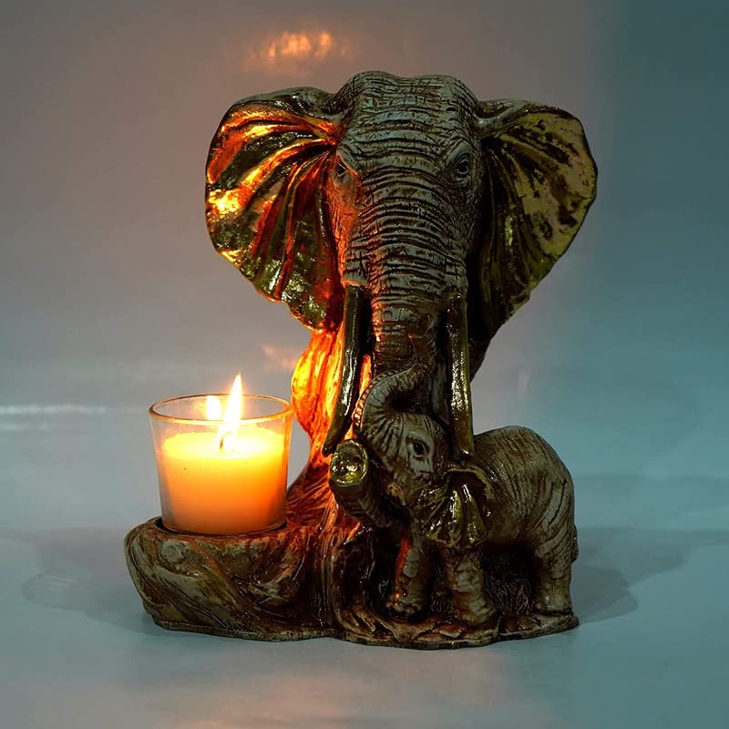 Figurines d'éléphant Générique Western Eiderdown cadeau idéal décoration maison - 3