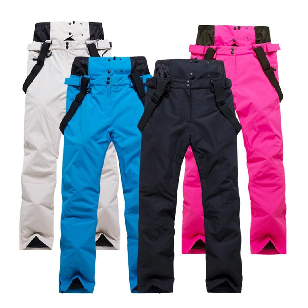 Pantaloni da sci uomo e donna all'aperto antivento caldo coppia pantaloni da neve inverno sci snowboard pantaloni