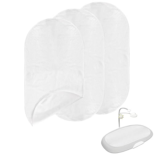 Forros para cambiadores (3 unidades) compatibles con Skip Hop, funda para cambiador, forros lavables suaves y cálidos, diseño antideslizante, forro