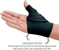 Vista 3 de Comfort Cool Thumb CMC Restriction Splint. Available in Thumb Brace Provides Support, Compression. Indications - Arthritis, Tendinitis
