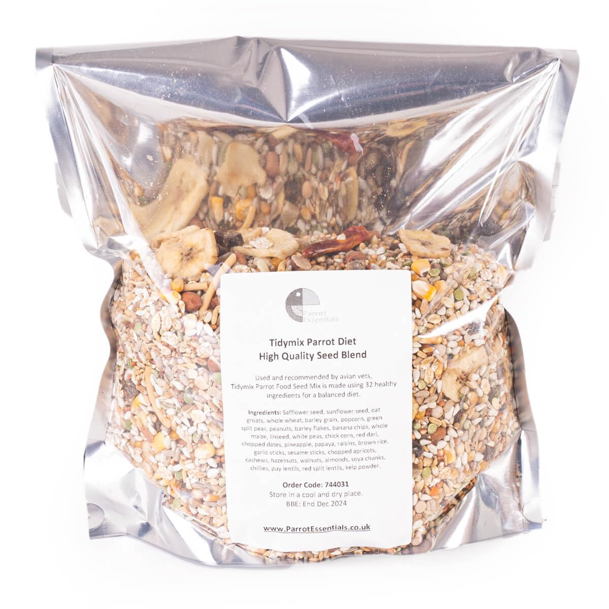 Tidymix Manufactured Premium Quality Parrot Diet Seed Blend (2.30 kg), Parrot Food