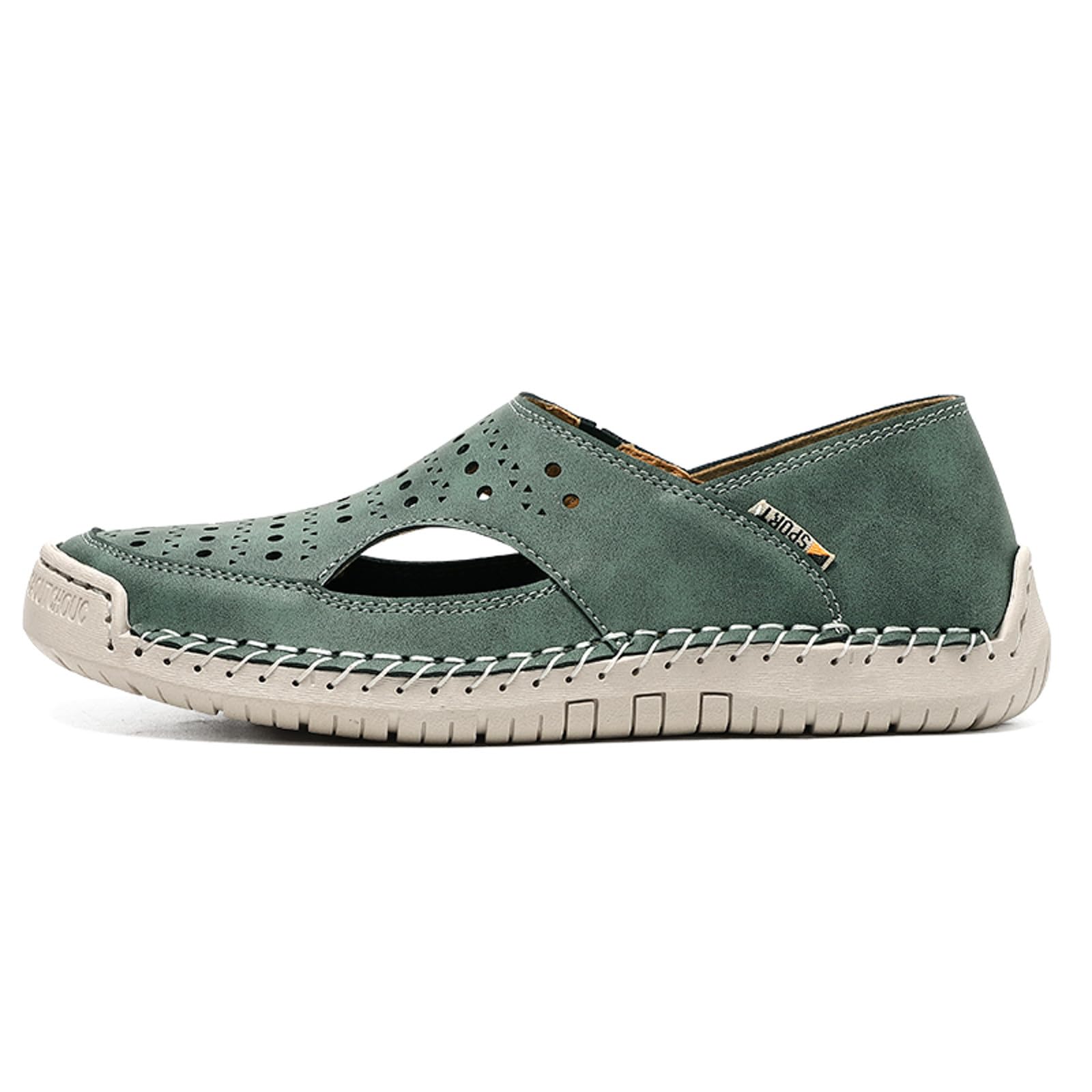 Zapatillas Montela para mujer, zapatillas tradicionales de encaje, malla transpirable, deportivas, elegantes, ocio, Oktoberfest, deportes al aire libre, caminar, Green, 40 EU