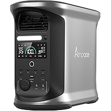 AMPACE Andes 1500 Power Station 2400W(Surge 3600W) Solar Generator, 1462Wh Solar Power Station, 1800W A-Boost Fast Charging, APP Control, Emergency Power for Home, Camping, Outdoor Battery Backup