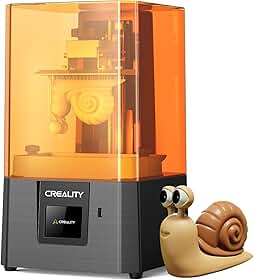 Creality Impressora 3D de Resina HALOT R6, Tela Monocromática LCD 2K, Fonte de Luz Atualizada com Impressão de Alta Precisão, Fluxo de Trabalho Simples Impressoras 3D de Resina para Iniciantes