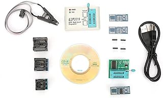 EZP2019 USB Programmer High Speed EEPROM Programmer BIOS Chip Programmer for 24 25 93 EEPROM Flash Bios(with sockets + Test Folder + Conversion Socket)
