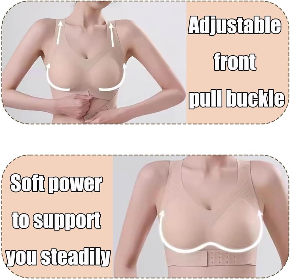 HUIQINGLI Her Bra, Her-Posture Bras Corrector, Seamless Breathable Shaping Corrective Support Underwear for Women - Image 6