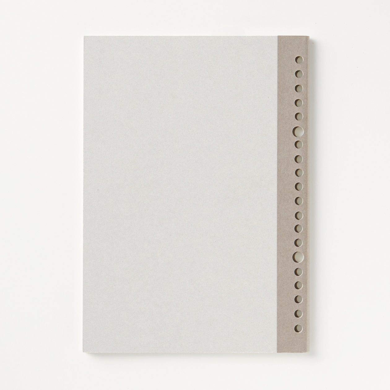 MUJI Quaderno a fogli sfusi rimovibili A5 a quadretti 5 mm 50 fogli