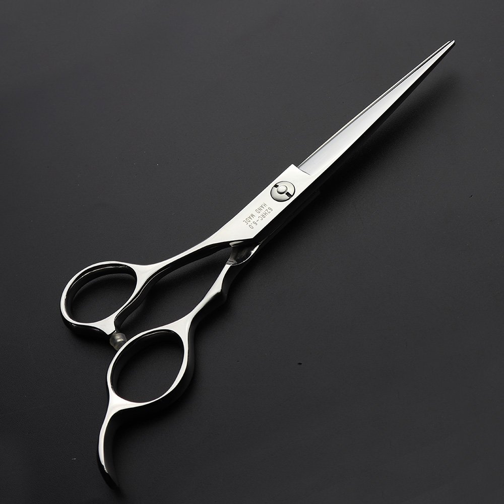 Peluquería profesional de 6 pulgadas a la izquierda tijeras de peluquería | acero inoxidable 440C,diseño ergonómico,sin fatiga tras horas de uso