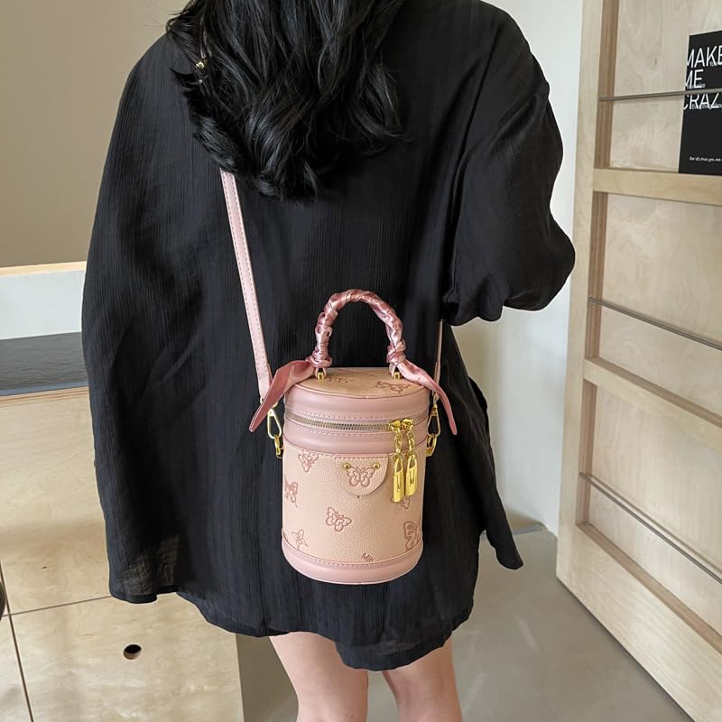 Amazon.co.jp: 女性カバン レトロなぶつかり色のバケツバッグ女性2024  