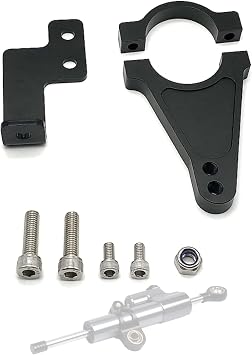 V5/V7 Upgrade Electric Scooter Steering Damper Bracket CNC Steering Stabilizer Accessories Damper Mounting Bracket