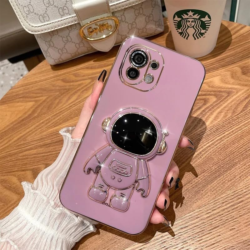 Apurb store Back Cover for Xiaomi Mi 11 Lite NE 5G / Mi 11 Lite Case Cute 3D Astronaut Stand Design Camera Protection Shockproof Soft Back Cover for Xiaomi Mi 11 Lite NE 5G / Mi 11 Lite (Purple) (B0D8SYPW6Z) Amazon Price History, Amazon Price Tracker
