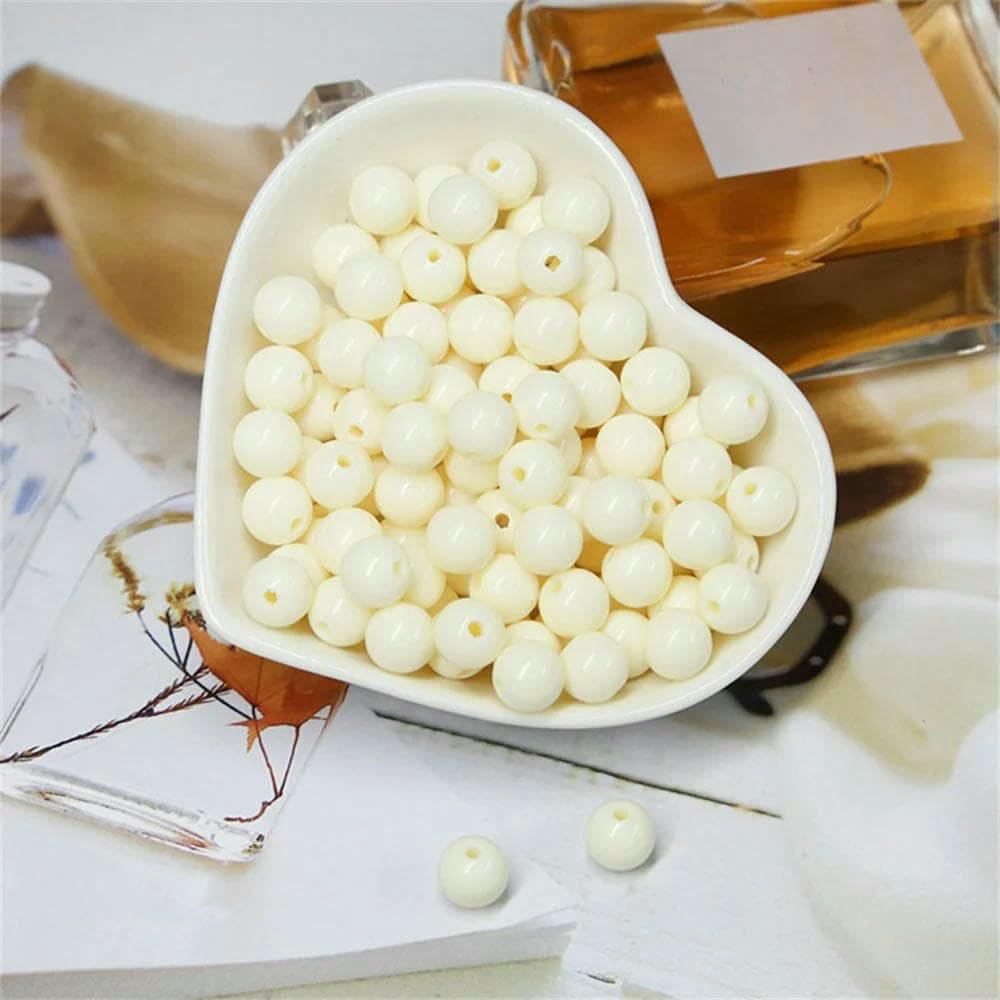 Bolas sueltas de 500 g de cuentas redondas de acrílico de color caramelo de 3 a 12 mm, cuentas espaciadoras para costura y fabricación de joyas, color rosa, 4 a 3,0 mm, 500 g