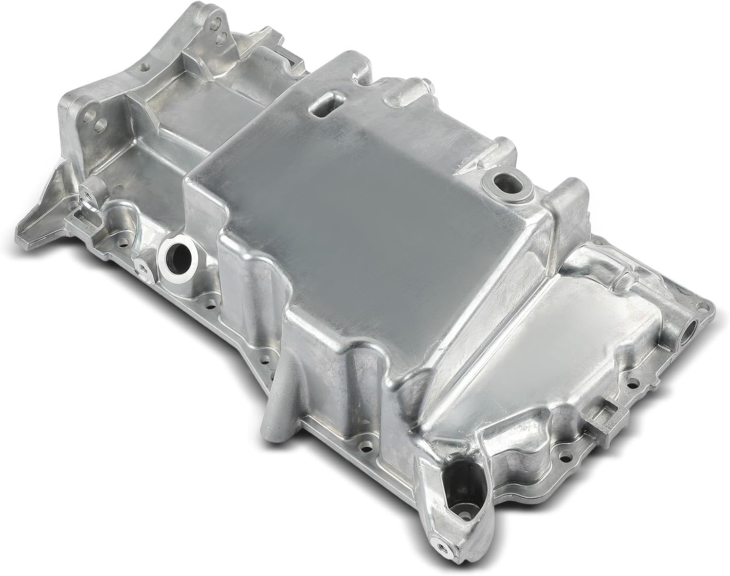 A-Premium Engine Oil Pan Sump with Drain Plug Compatible with Saab 9-3 2003-2011, 9-3X 93X 2010-2011, 9-5 2011, 2.0L, Replaces 12787937, 32021899