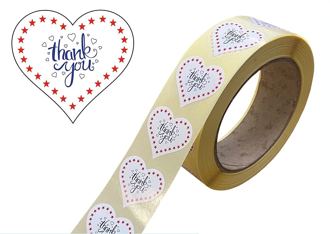 Design Number 1 35mm Thank You Stickers/Labels from Only 99p Professionally Printed in The UK