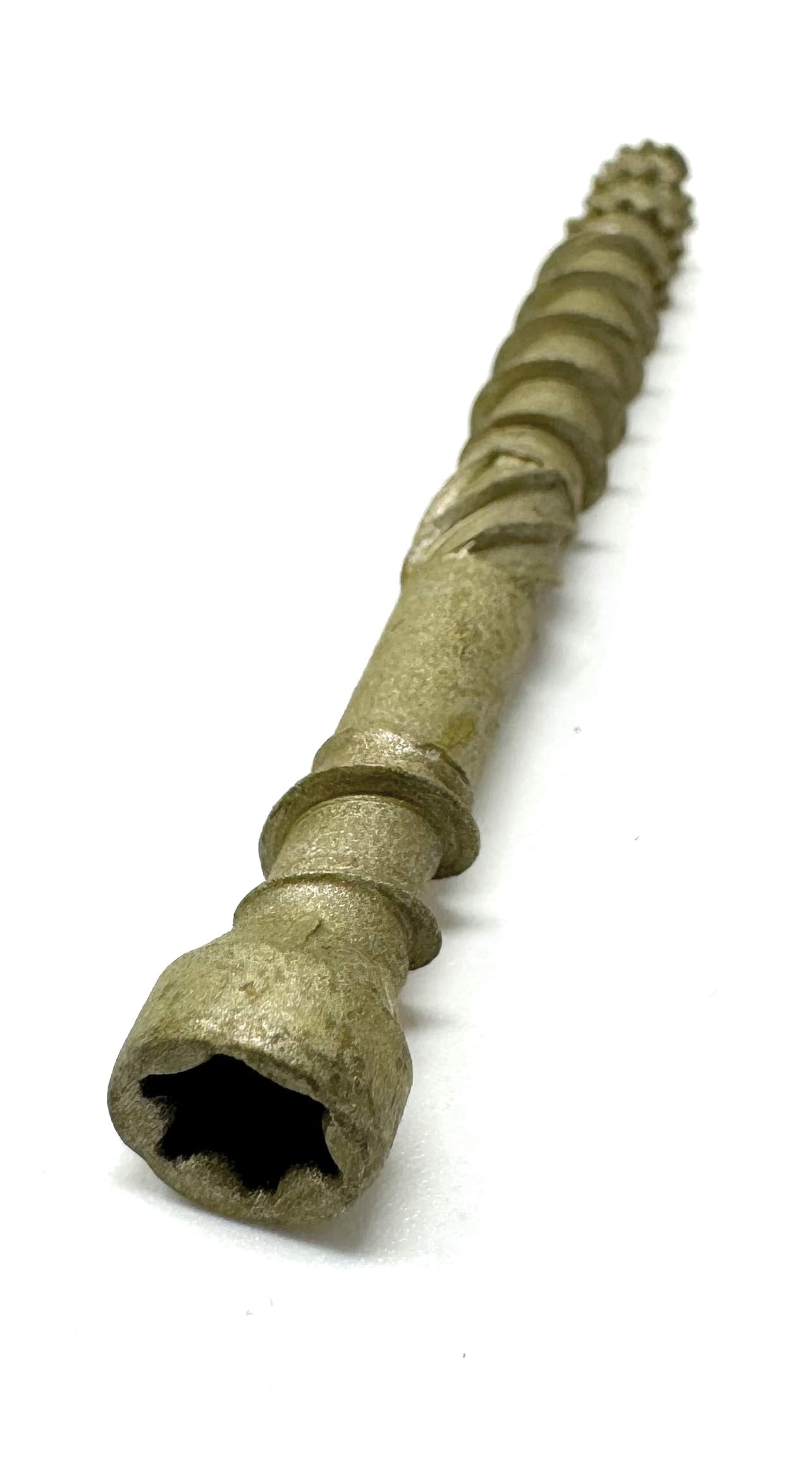 Terrassenschraube XTREME, AR-Beschichtet, Schneidkerbe (8,0x80/42mm)