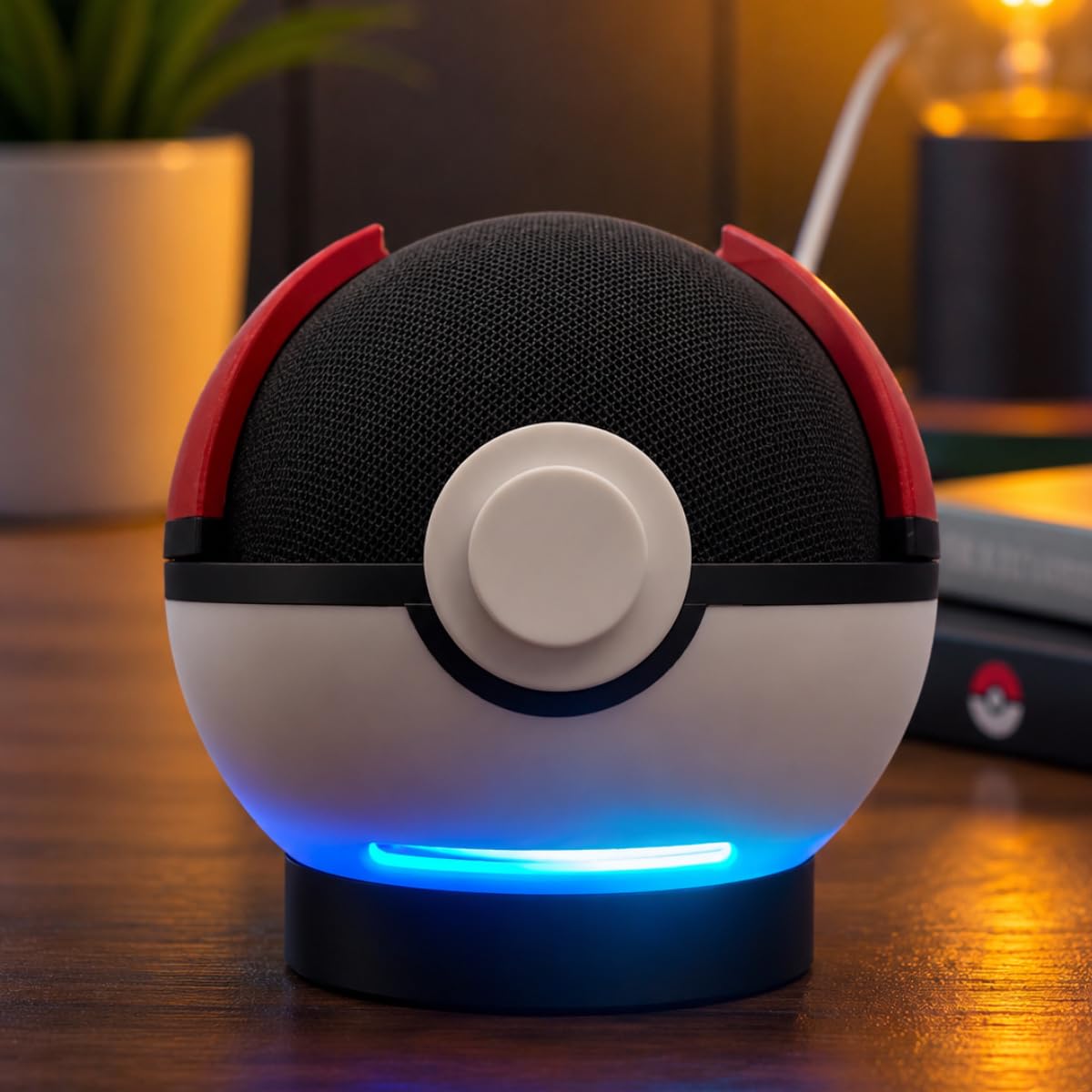 Supporto Alexa Echo Dot 4 e 5 Generazione – Stand da Tavolo Compatibile Echo Dot Alexa e Apple HomePod Mini – Base Moderna per Echo Dot