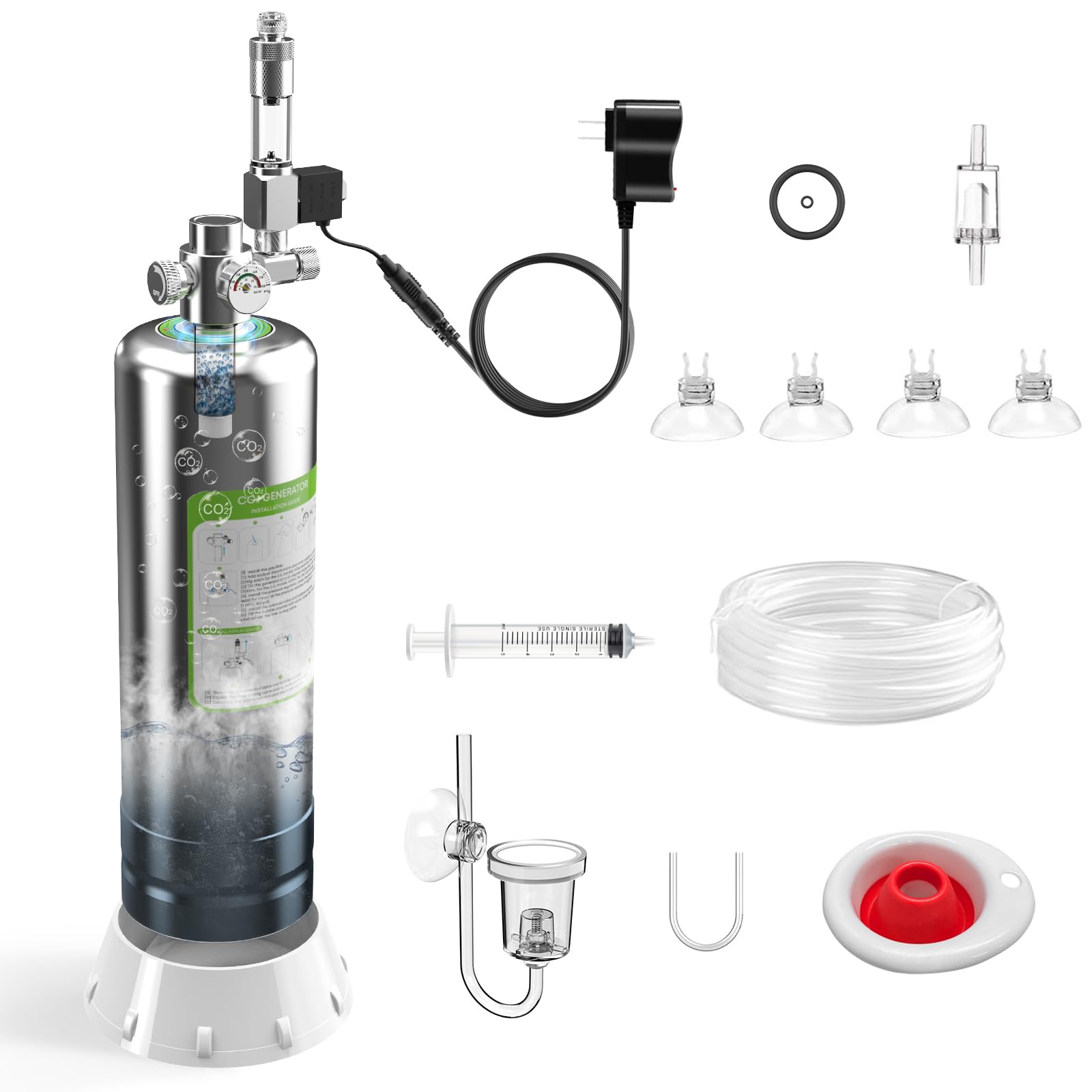 Amazon.com : FZONE 5L Upgraded Aquarium CO₂ System with Complete