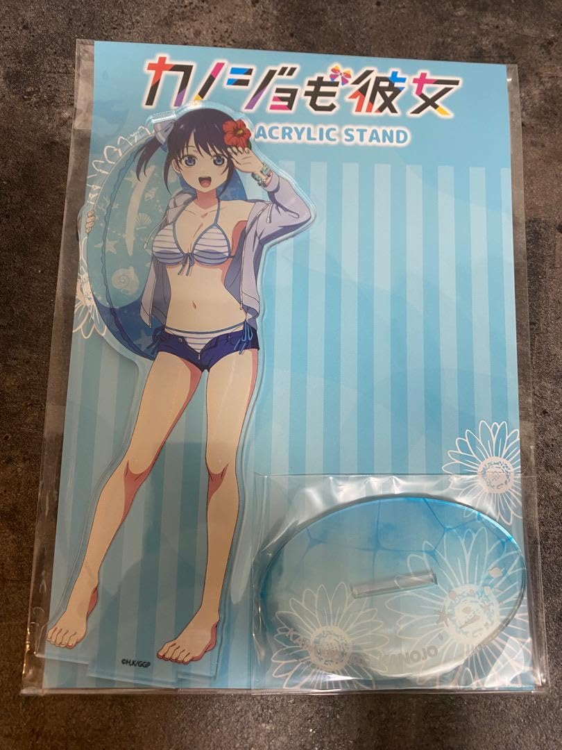 【A賞】カノジョも彼女 水着 特大アクリルフィギュア 渚 Amazon | A賞カノジョも彼女 水着 特大アクリルフィギュア 渚