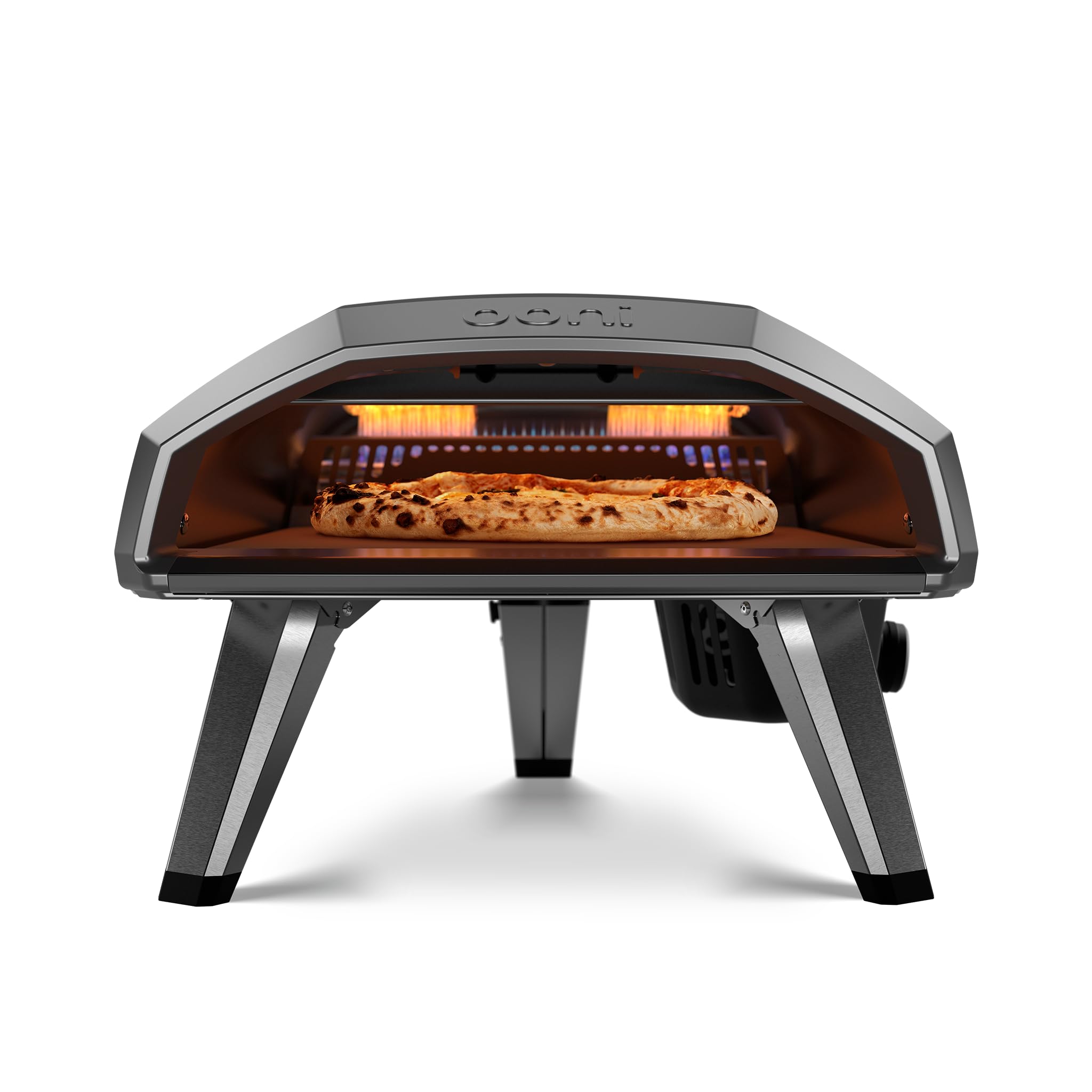 Ooni Koda 2 Horno de Pizza a Gas 14" – Azul Pizarra – Horno Para Pizza a Gas Portátil con Tecnología G2 – Compacto y Potente – Pizza Napolitana en 60 Segundos – Ooni Pizza Oven (37 mbar)
