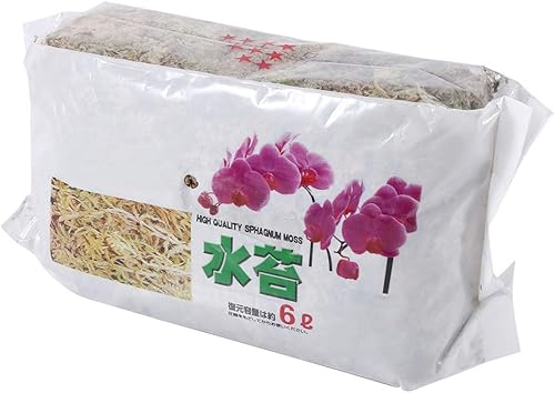 Miniatura 6 de Musgo Sphagnum, orquídea de jardín, musgo esfagnum, mezcla para macetas, musgo, nutrición hidratante, fertilizante orgánico para orquídea