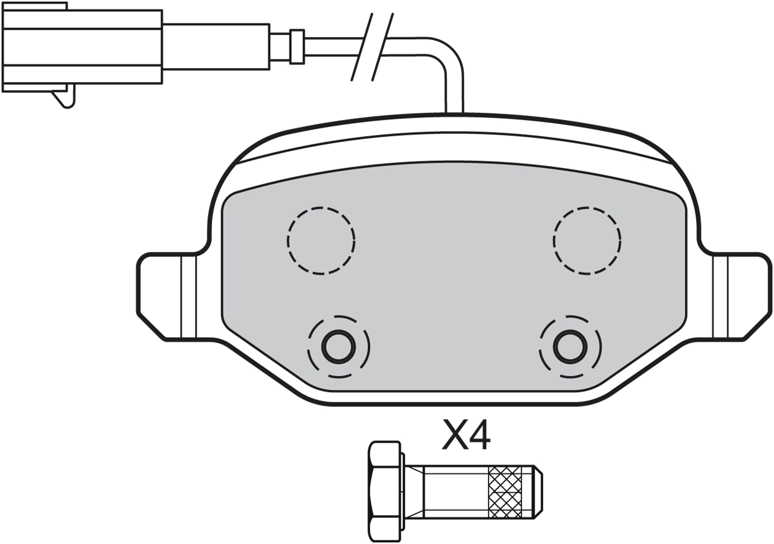 VALEO Plaquettes de frein arrière (jeu) 601302