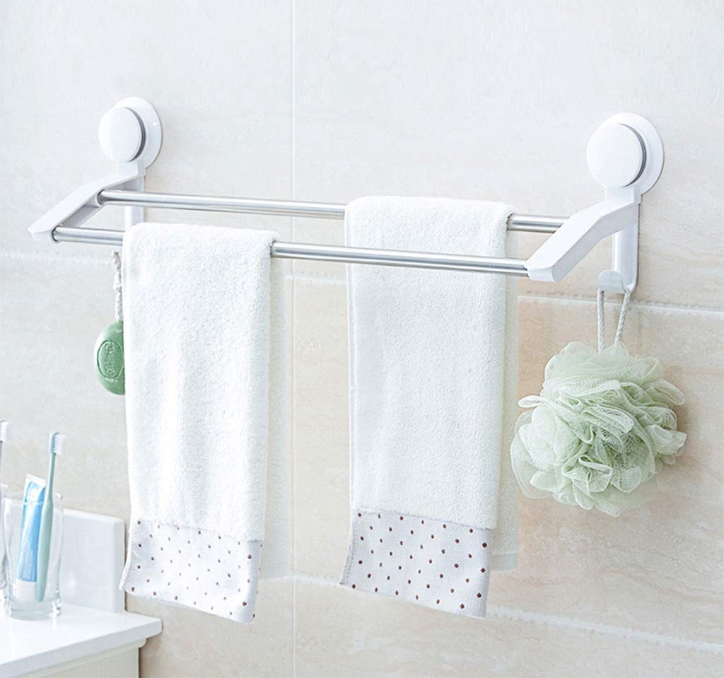 Toallero baño ventosa para azulejos organizador de toallas en cocina
