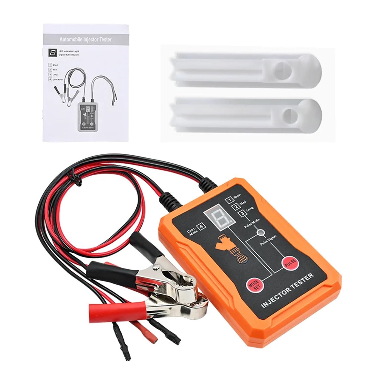 Testeur d'injecteurs de carburant pour résoudre les ratés moteur et fuites de pression 12V