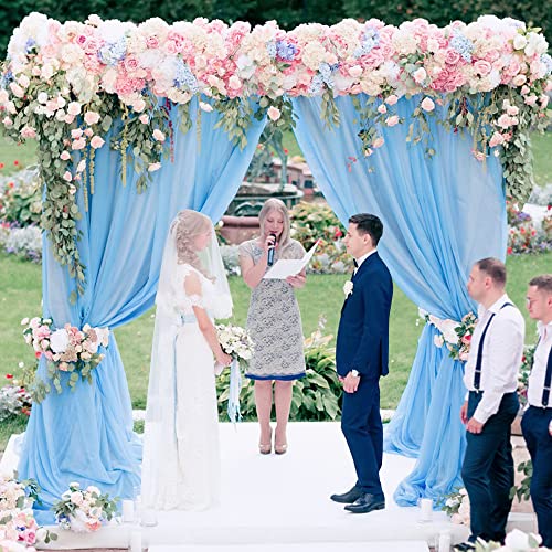 Backdrop Stand Heavy Duty 10X10 Ft Pipe And Drape Backdrop Kit Gold Portable Adjustable Square Metal Arch Stand Frame For Parties Wedding Photo Booth Background Decoration #TOP5