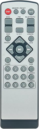 Miniatura 1 de Control remoto de repuesto aplicable para audio acústico AA5170 Bluetooth 5.1 Sistema de altavoces Home Theater