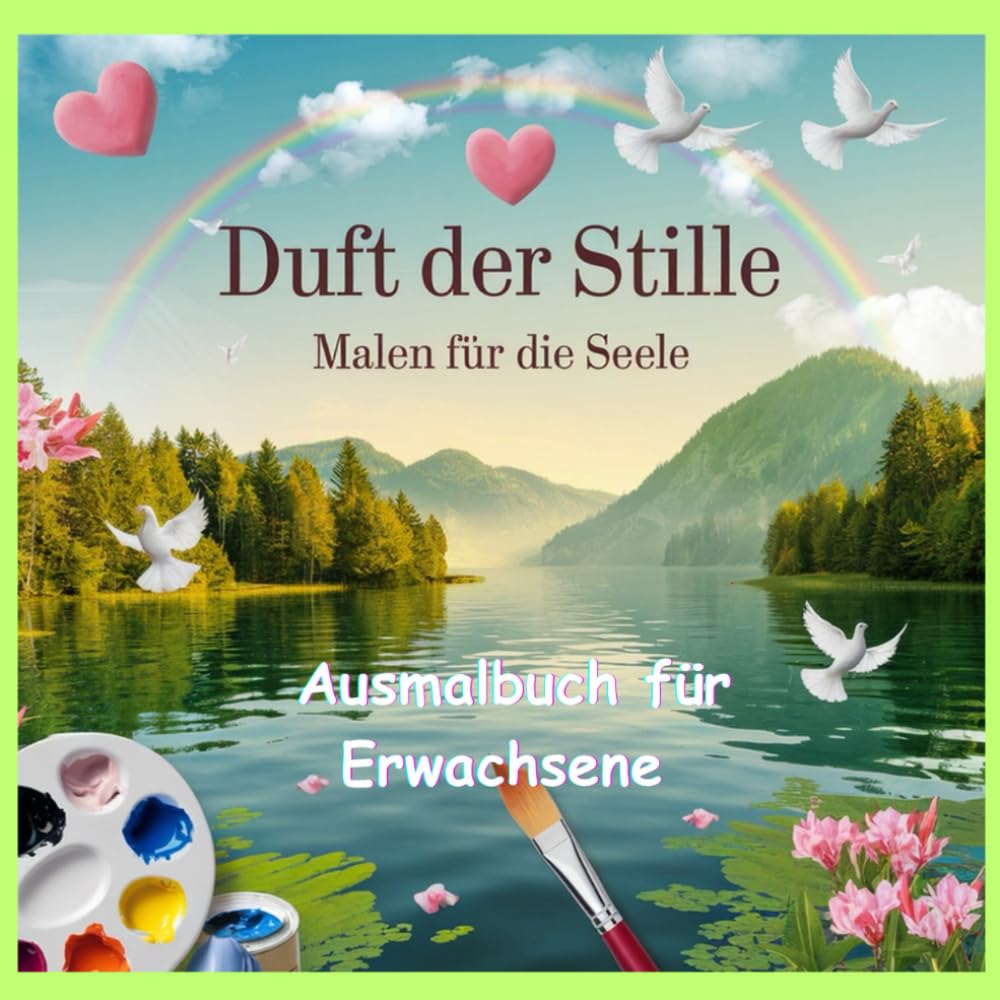 Duft der Stille. 50 Ausmalbilder: Entspannung durch die Kräfte der Natur. Ätherische Öle, Gewürze Öle.
