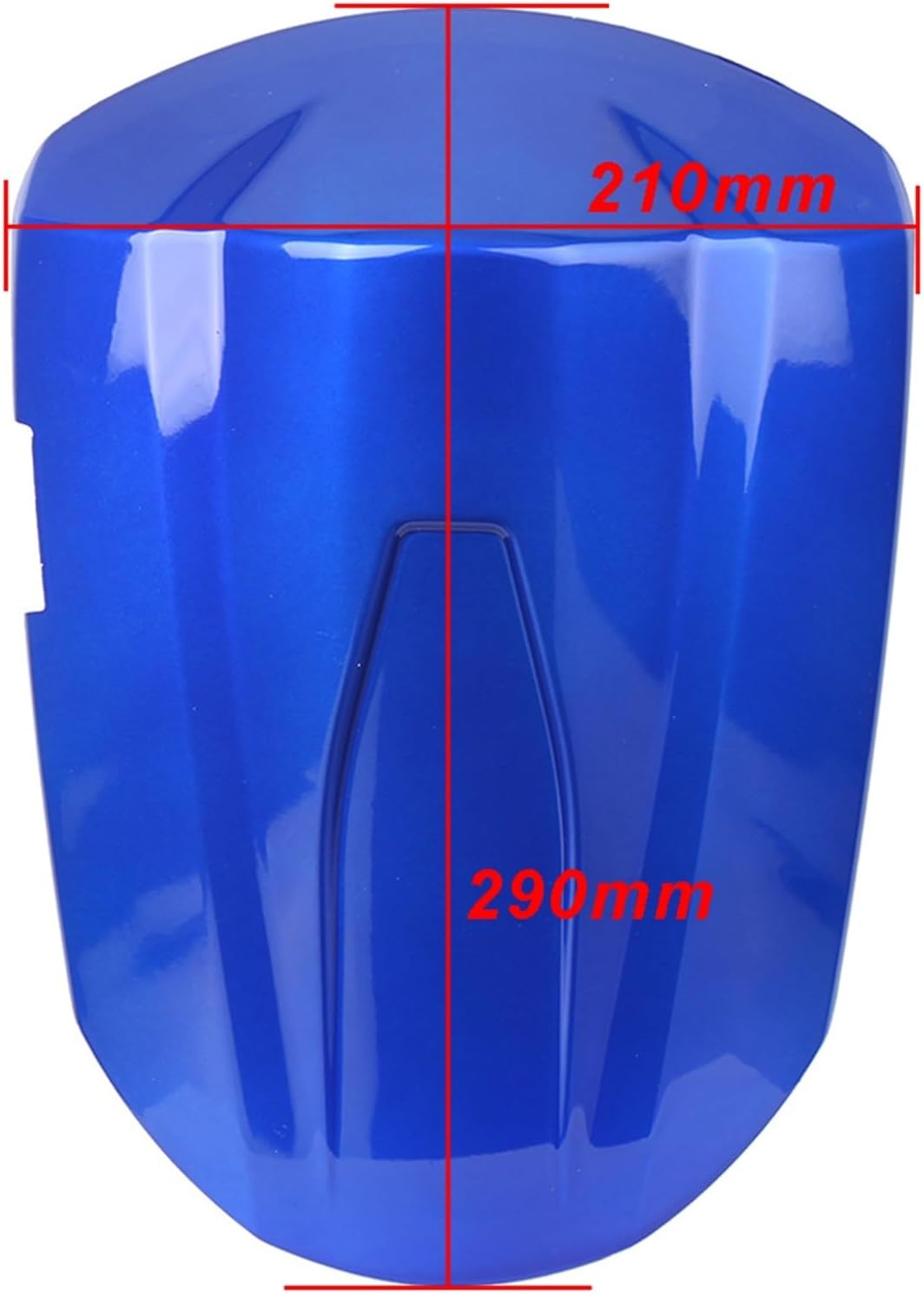 Rear Passenger Cowl Seat Back Cover, ABS plastic Aftermarket, Compatible with Suzuki GSXR 600 750 08 09 K8 (Color : Blue, Size : A)