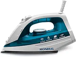 MONDIAL Ferro a Vapor, Azul/Branco, 1200W, 220V - F-32