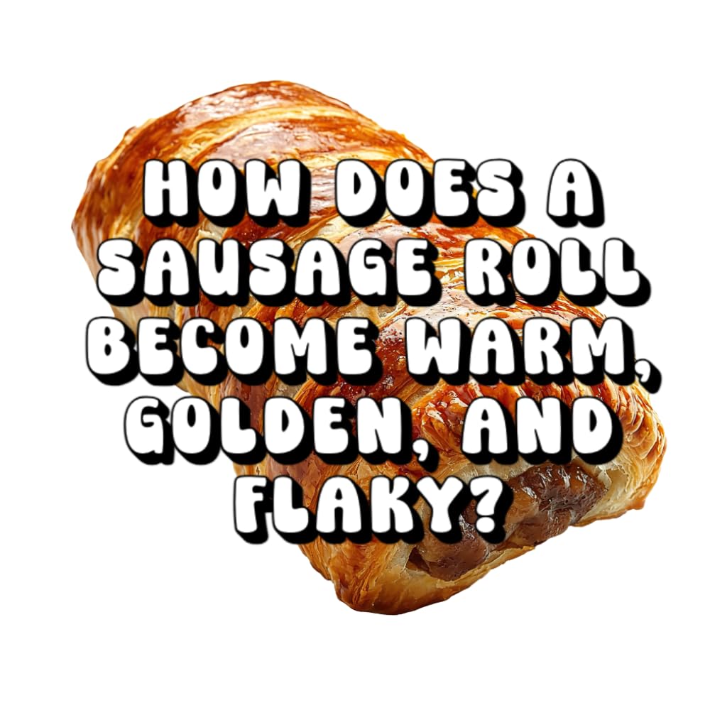How Does a Sausage Roll Become Warm, Golden, and Flaky?