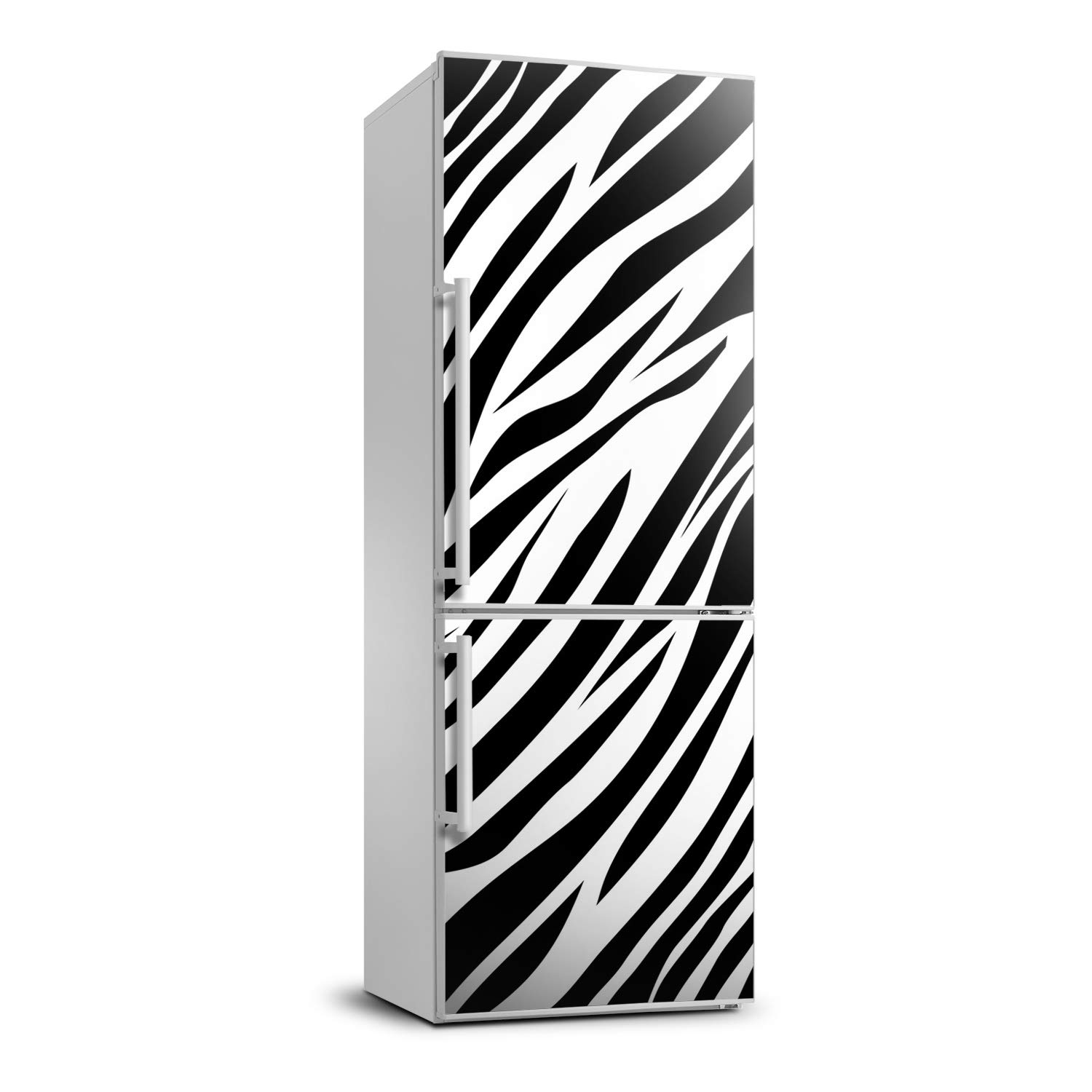 Pegatinas de cebra para refrigerador Tulup vinilo autoadhesivo 60x180 cm cubierta pared