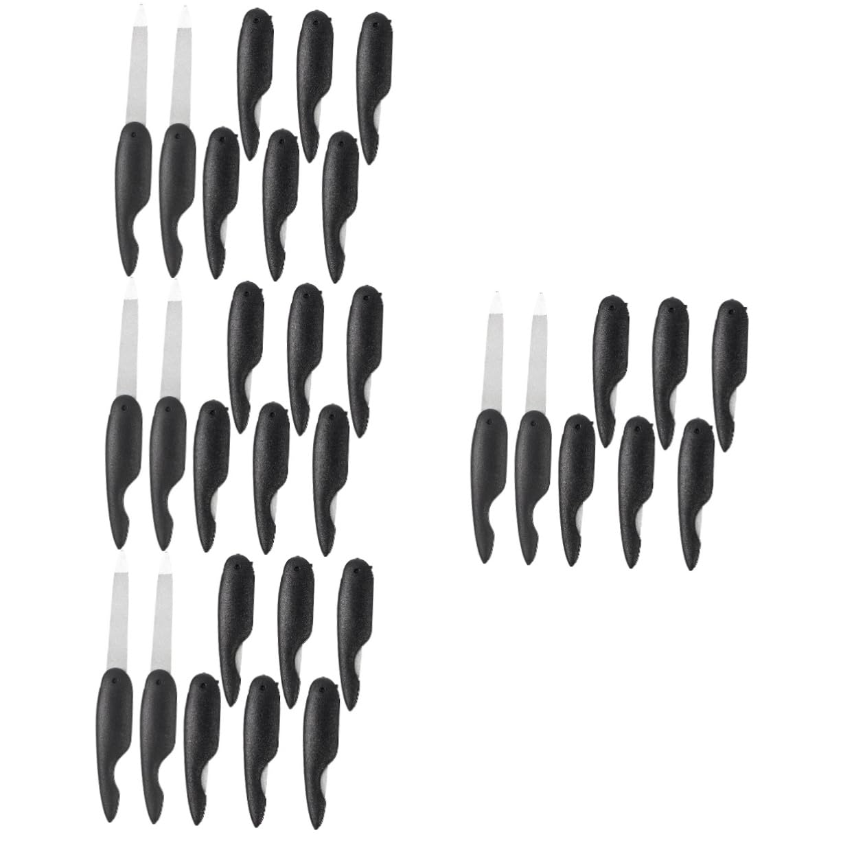 32 Pezzi Lima Per Unghie Pieghevole Lima Per Unghie Strisce Per Unghie Lime Per Unghie Con Stampa Bifacciale Lime Per Unghie Buffer Per Unghie Strumento Per Lima Per Modellare Le