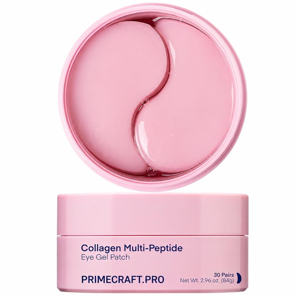 Eye patch Caffeine & Hyaluronic Acid Eye Gel Patch, Reduces Puffiness and Dark Circles, 60 Count, 2.96 oz, Collagen Eye Mask
