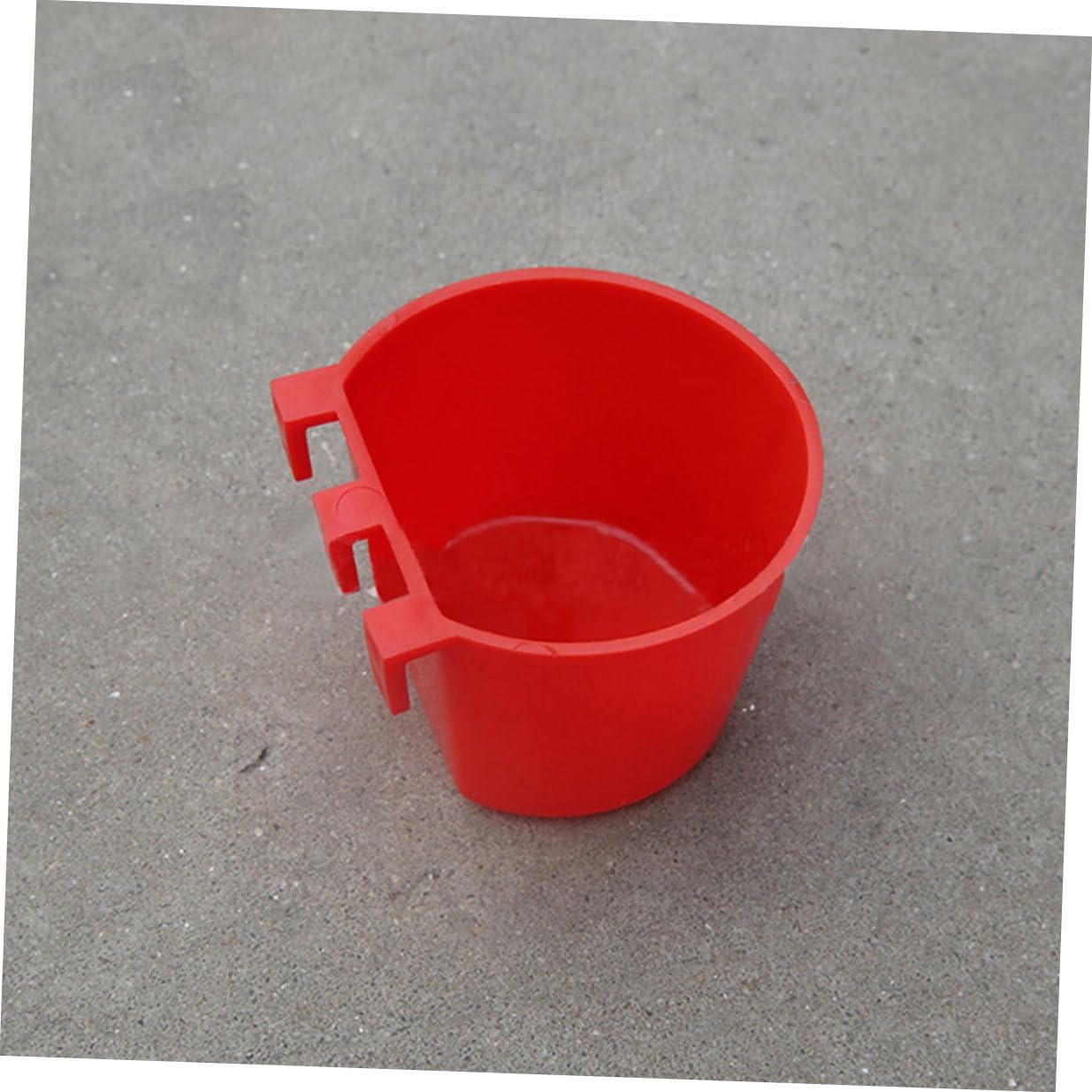 20pcs Small Hanging Bird Feeder Cups Plastic Seed Bowls Bird Cage Accessories for Parrots Chickens Pet Feeding and Watering Supplies