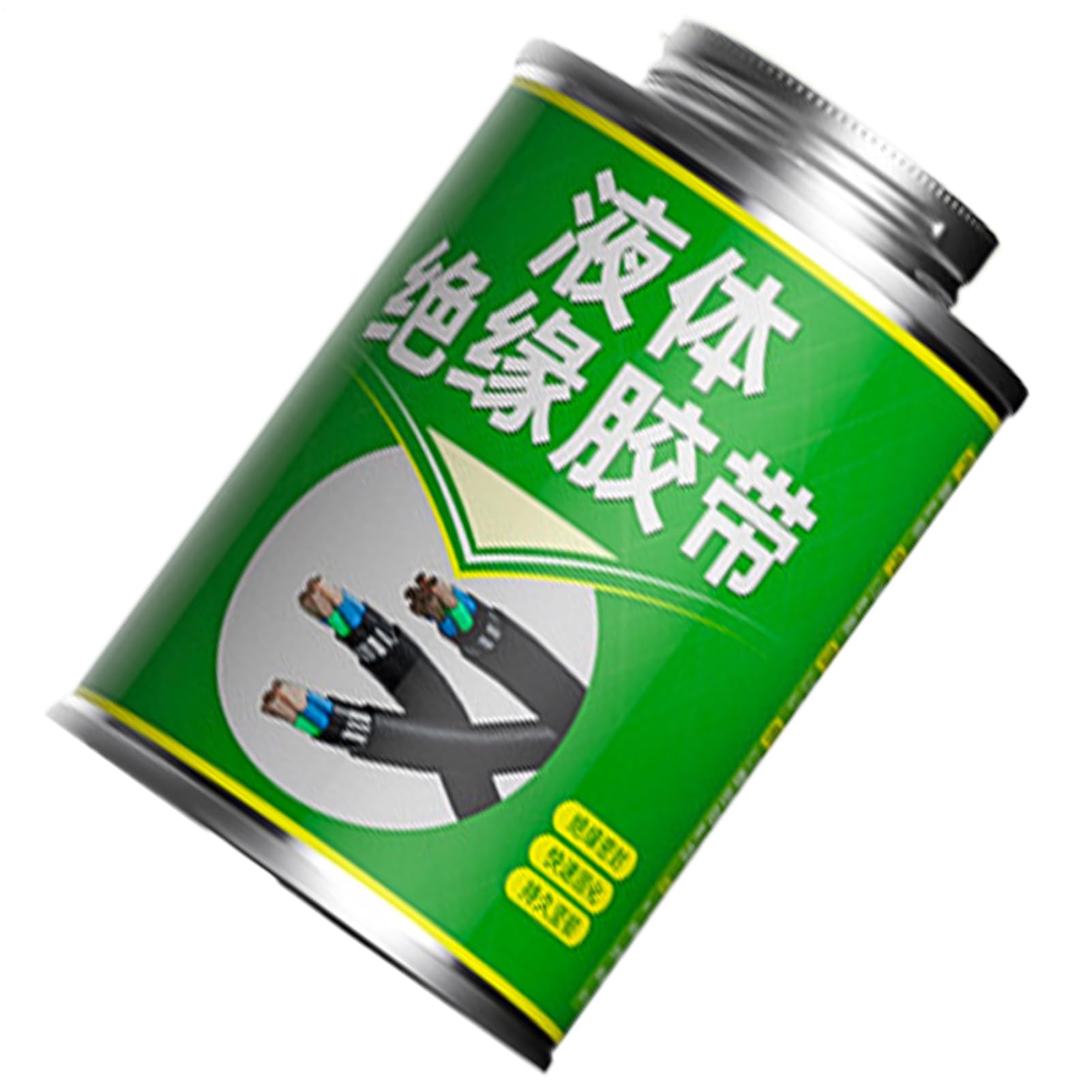 Liquid Electrical Tape - Rubber Protective Coating, Shocking Wire Insulation | Quick Drying Electrical Sealant Repair, Splice Connectors, Crack Exposed Wires, Waterproof Liquid for Home and Auto