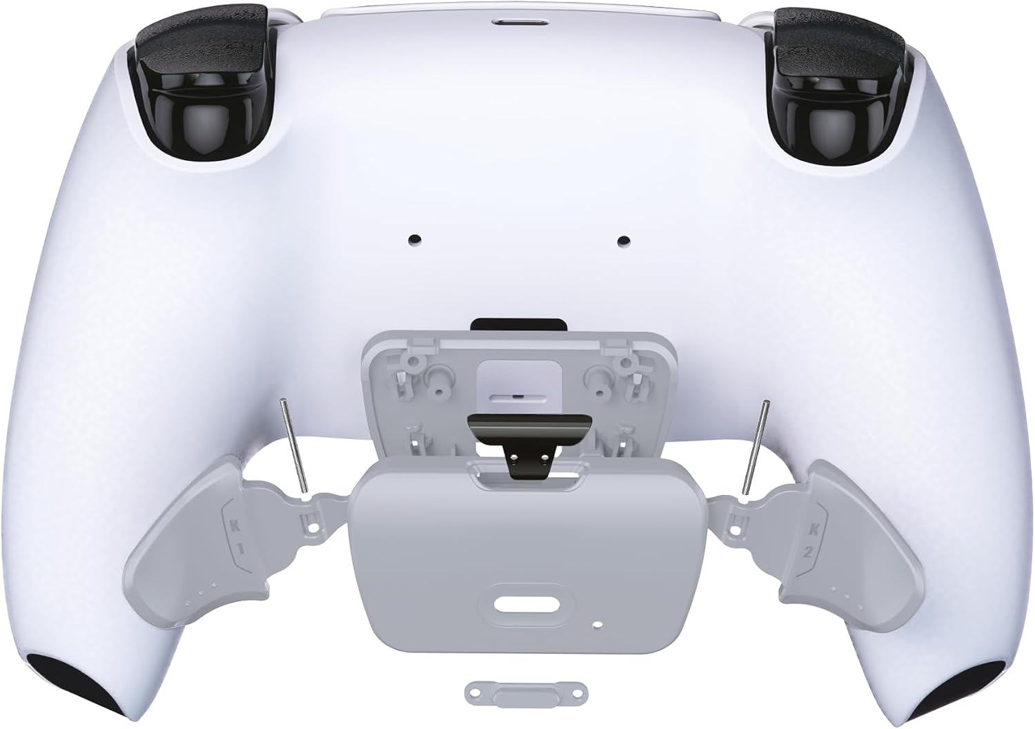 New Hope Gray Replacement Redesigned K1 K2 Back Button Housing Shell for PS5 Controller eXtremerate Rise Remap Kit - Controller & Rise Remap Board NOT Included image 4