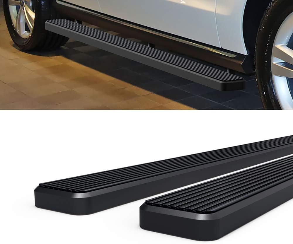HD Ridez Running Board 5" Black Compatible with Mercedes-Benz ML-Class 2012-2014 (Nerf Bar Side Steps Side Bars)
