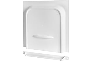 RV Camper Slider Screen Door - 12 Inch White Sliding Screen Door...