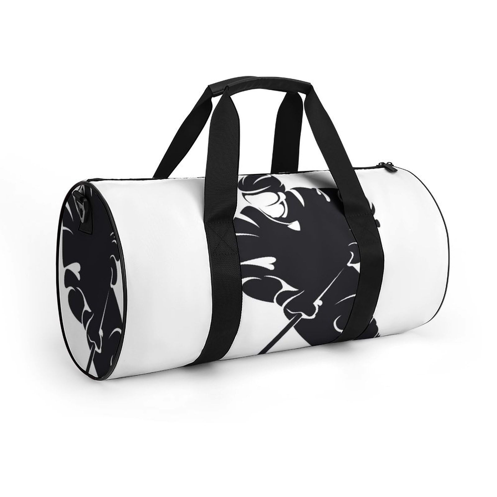 Joueur De Hockey Sac De Sport Gym Sac De Voyage Sac Week-End Duffel Bag pour Camping Randonnée Voyage 45x23x23cm