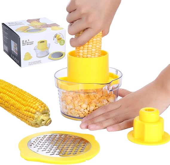 Beaverve Corn Stripper 4 In 1 Corn Shucker Tool Corn Holder Corn beaverve-corn-stripper-4-in-1-corn-shucker-tool-corn-holder-corn