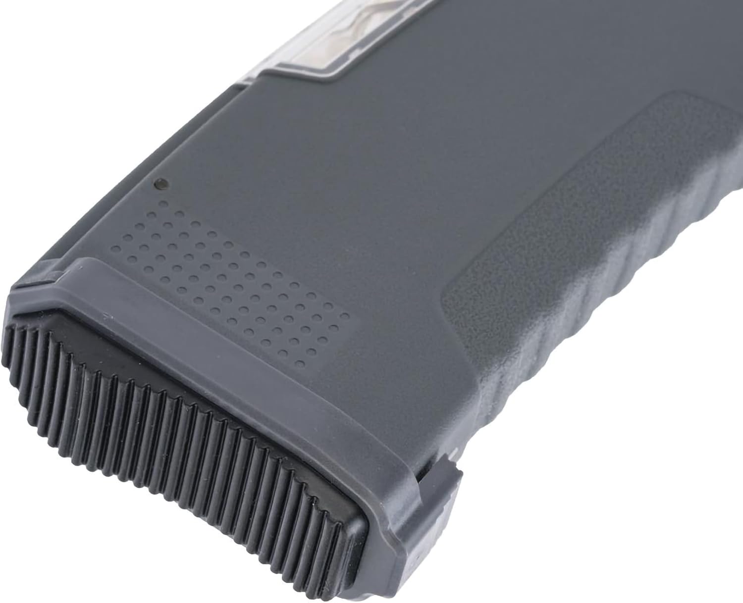 Evike Airsoft - BAMF GEN2 Polymer 450rd Hi-Cap Flash Mag for M4-Style Series Airsoft AEGs (Model: Gray/Single Mag)