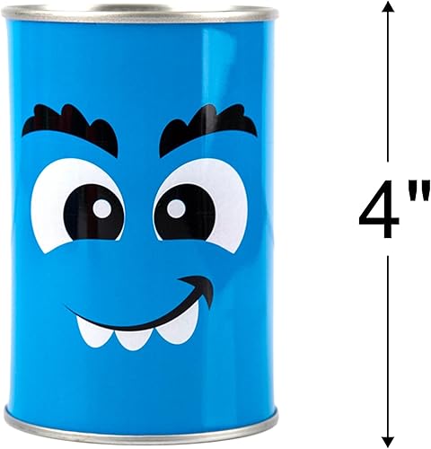 Miniatura 4 de ArtCreativity Juego de lanzamiento de bolsas de frijoles de carnaval de Halloween, juego de fiesta de Halloween con 10 latas y 3 bolsas de frijoles,